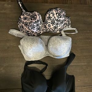 Cacique 38DDD balconette bra bundle